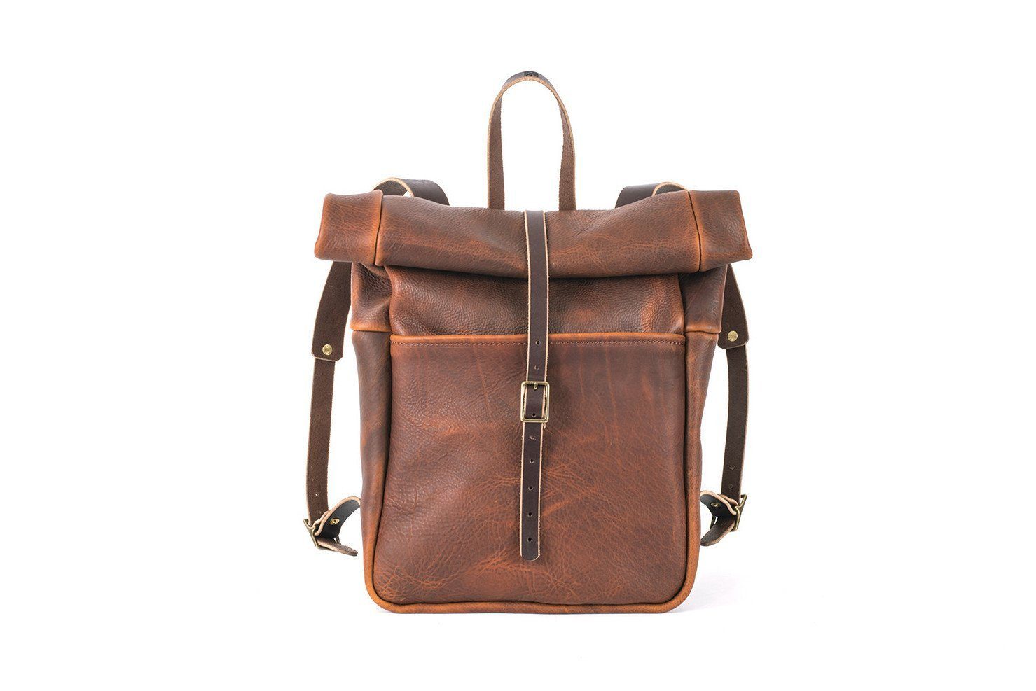 Handmade Leather Backpack for travel $285