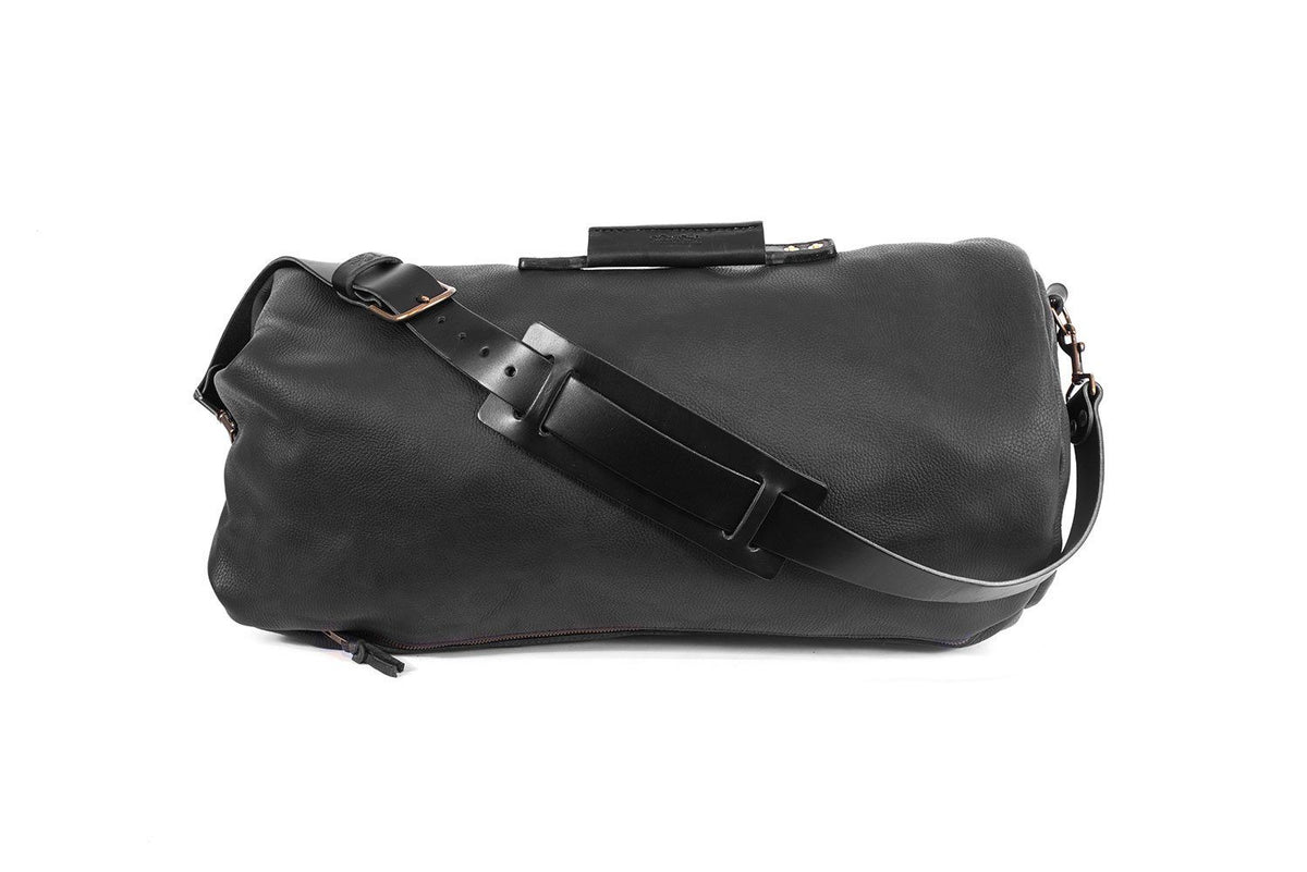 Gunnar leather Duffle - Military Style Leather Duffel - Go Forth Goods 