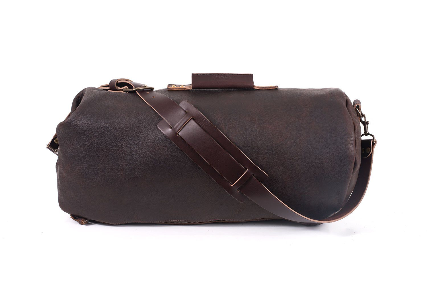 Go Forth hotsell Goods Gunnar Zippered Leather Duffle Bag -millatary Style Duffel Bag