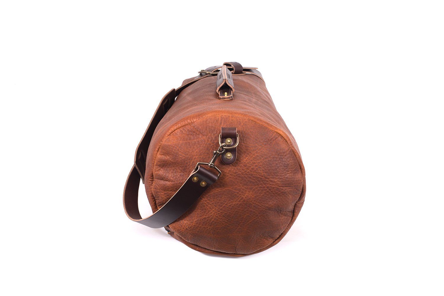 Denver Men's Leather Travel Duffle Bag | Buffalo Jackson
