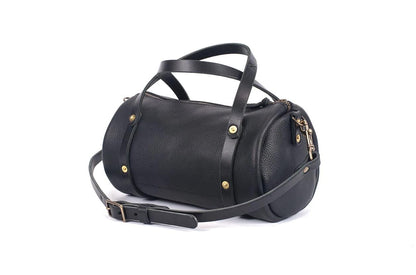 JANE LEATHER CROSSBODY - BLACK