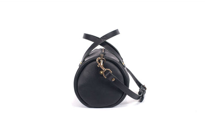 JANE LEATHER CROSSBODY - BLACK