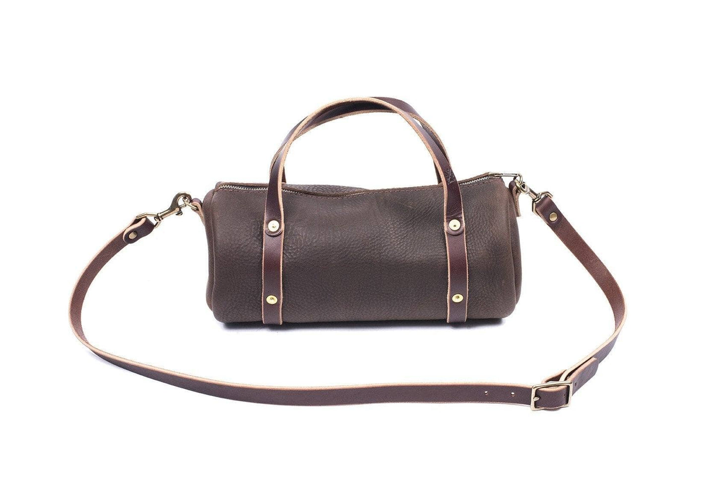 JANE LEATHER CROSSBODY - MOCHA