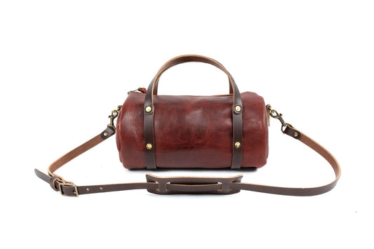 JANE LEATHER CROSSBODY - REDWOOD BISON