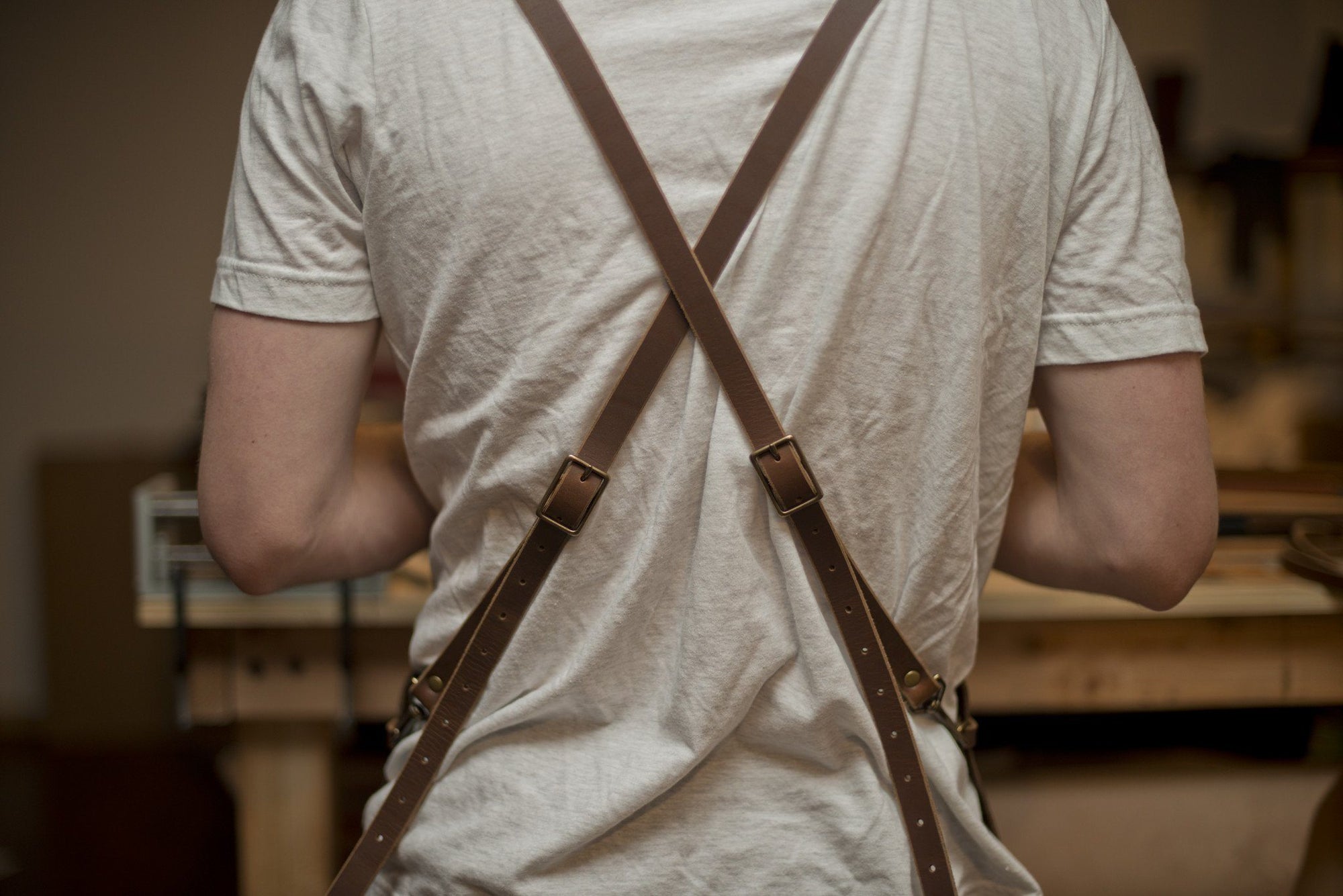 LEATHER WORK APRON - Go Forth Goods