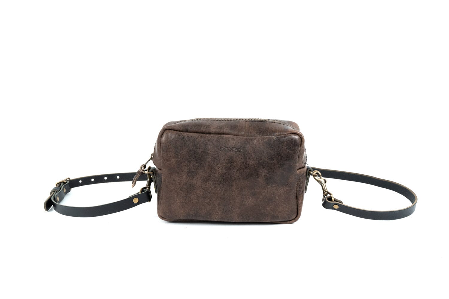 SARAH LEATHER CROSSBODY - BLACK - Go Forth Goods ®