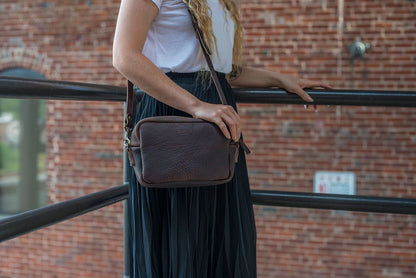 SARAH LEATHER CROSSBODY - IN STOCK