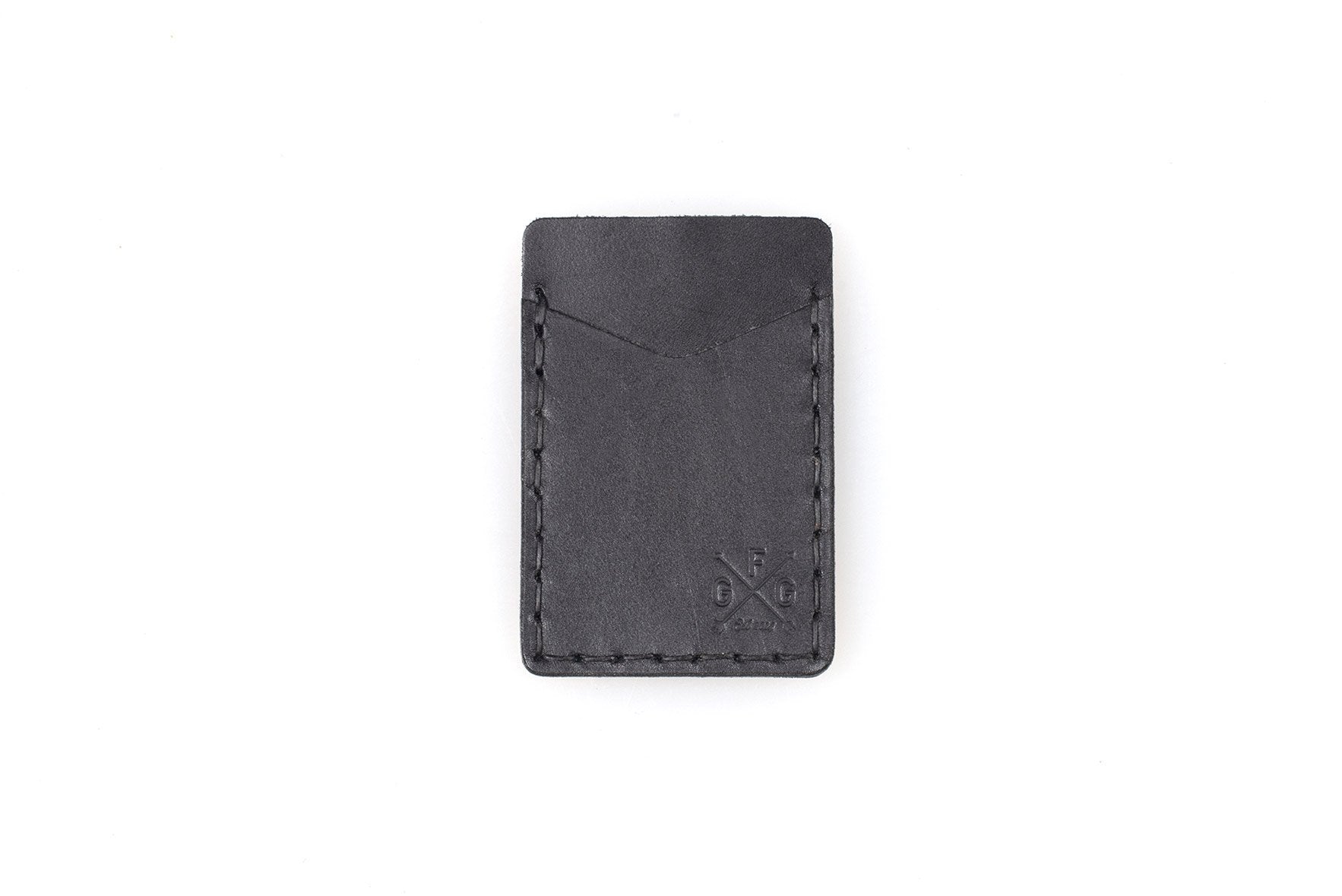 Cazoro Mens Leather Money Clip Magnet Front Pocket Wallet Slim ID Card Case