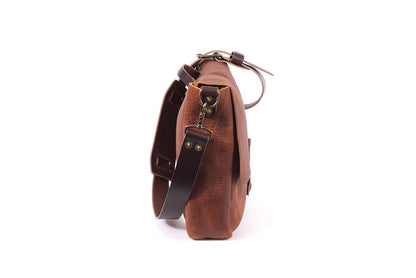 STEPHEN LEATHER MESSENGER BAG