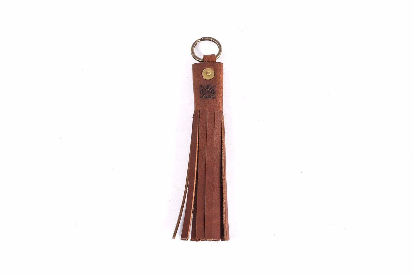 LEATHER TASSEL KEY CHAIN