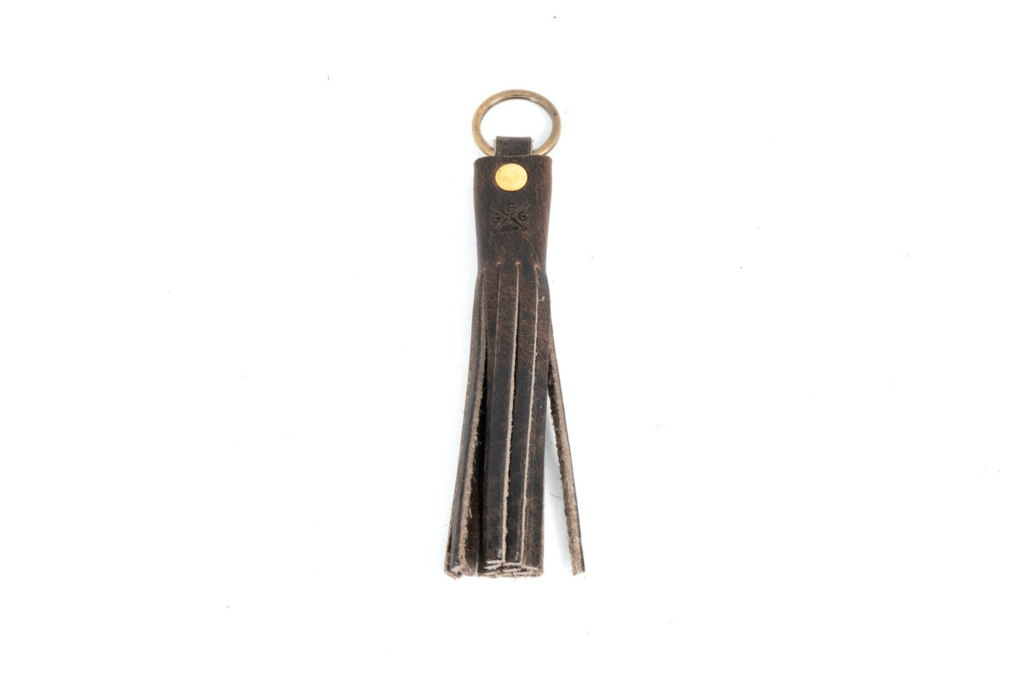 LEATHER TASSEL KEY CHAIN